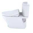 thumbnail image 4 of Toto MW4423046CEFGA-01 Nexus Toilet with Auto Flush Bidet Seat, Cotton White - 2 Piece, 4 of 16