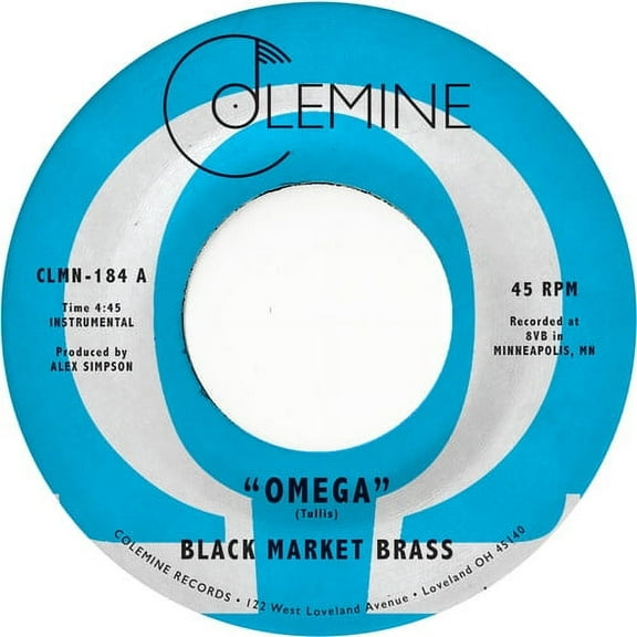 Black Market Brass - Omega - Music & Performance - Vinyl [7-Inch]
