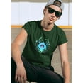 thumbnail image 2 of Glowing Neon Fox Mask T-Shirt Men -Image by Shutterstock, Male x-Large, 2 of 4