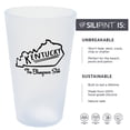 thumbnail image 2 of Silipint: State Pint Glasses 16oz: 2 Pack - Kentucky - Icicle Silicone Cups, Unbreakable, Hot & Cold Drinks, Dishwasher-Microwave-Freezer-Oven Safe, 2 of 5
