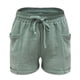 thumbnail image 3 of MKLEKYY Pantalones Cortos Deportivos Para Mujer, Pantalones Casuales De Pierna Recta Para Mujer, Pantalones Cortos Deportivos Holgados De Cintura Alta, Pantalones Casuales De Moda, 3 of 3