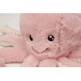 thumbnail image 2 of Muñeco de peluche con forma de pulpo, juguete suave, animal marino, regalo de cumpleaños para niños y niñas (rosa, 24 pulgadas) JM, 2 of 4