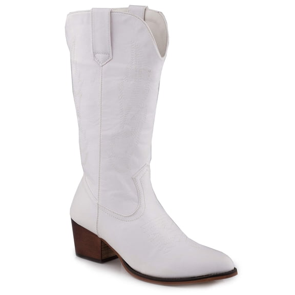 Roper Womens Women`s Roper Nettie Boots 7 M White