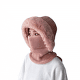 thumbnail image 1 of ManxiVoo Full Coverage Balaclava Style Knit Hat Wind Resistant Fleece Lined For Extreme Weather Outdoor Activities SizePink, 1 of 6