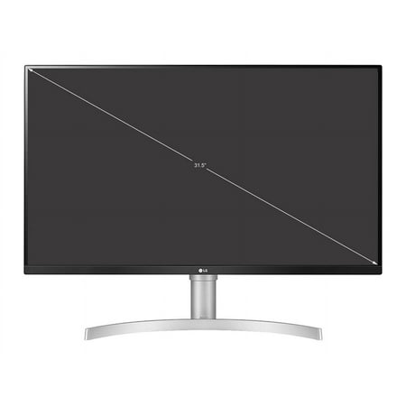 LG - 32" UltraFine IPS UHD 60Hz FreeSync Monitor - White