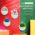 thumbnail image 4 of WEUVEB 4Ud Macetas De Pared Para Con Agujeros Ideales Para Plantas Y Almacenamiento, 4 of 8