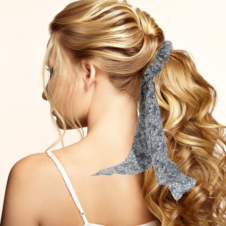 4pcs Hair Ropes Elastic Hair Ribbons for Women Hair Scrunchies