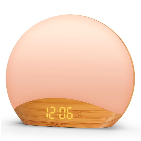 Reloj despertador Sound Machine Sunrise con luz nocturna REACHER R7W