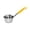Yellow, variant on Large Water Ladle with Long Handle,Stainless Steel Water Dipper,Heavy Duty Metal Scoop for Garden Watering,Canning Jars,Soup,Kitchen Cooking,Bath and Sauna,7.28x3.74 inch(Yellow)