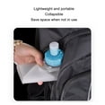 thumbnail image 4 of Soft Water Bottle, Foldable Sport Bottle Convenient Nozzle Design 1L Transparent  for Cycling for Climbing, 4 of 8