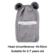 thumbnail image 5 of 1 Juego de bufanda y gorro de invierno para bebé, bufanda Unisex para niño pequeño (gris), 5 of 5