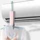 thumbnail image 2 of Tendedero plegable multiusos para ropa, ideal para colocar debajo del aire acondicionado. rosa, 2 of 9