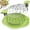 Matcha Green, variant on Chicken Shredder Large Chicken Breast Shredder Tool Twist with Brush&Fork, Visible Meat Shredder Machine, Strong Anti-Slip Strip, Ergonomic Handle, BPA Free, Suitable for Pork Beef Chicken