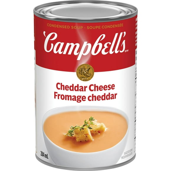 Soupe condensée Campbell'sMD, Fromage cheddar, longue conservation