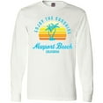 thumbnail image 3 of Inktastic Summer Enjoy the Sunshine Newport Beach Florida in Blue Long Sleeve T-Shirt, 3 of 5