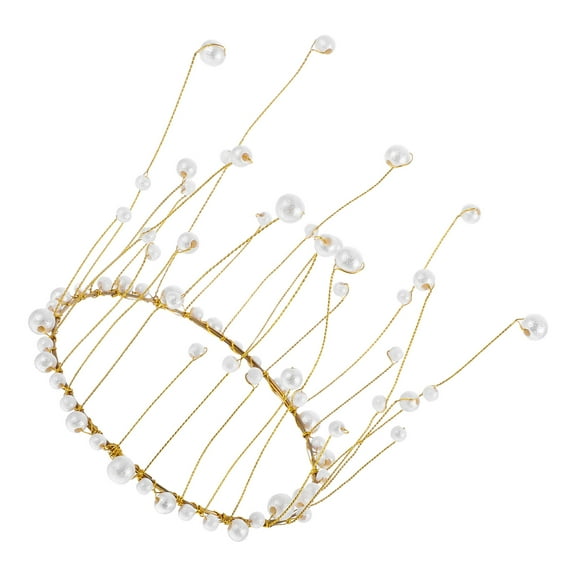 KHBUAB 1Pack Princess Crowns Cake Decoration for Children Birthday Party Accessories