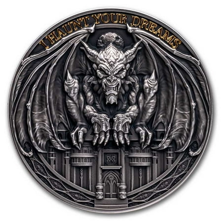 2024 Republic of Cameroon 2 oz Silver Antique Dream Haunter