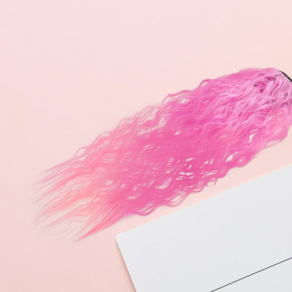 OULII Wavy Ponytail Hair Extension Ponytail Hairpiece for Women and Special Occasions 1Pcs