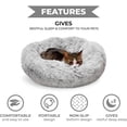 thumbnail image 3 of Cama ortopédica para gatos Whiskers & Friends, suave y esponjosa, redonda, 3 of 6
