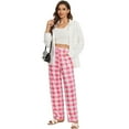 thumbnail image 6 of Rosa Junio Comfy Pajama Pants for Women, Stretch Drawstring Lounge Pants with Pockets, Soft Casual Pjs Sleep Bottoms, 6 of 6