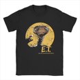 thumbnail image 1 of Camisetas Et Moon Frame para hombre y mujer ropa informal con estilo Vintage Harajuku de manga corta de algodón divertida de ocio Unisex, 1 of 7