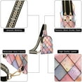 thumbnail image 6 of FORMRS Womens Crossbody Sling Bag Travel Daypack Shoulder Chest Backpack, Pink Shimmering Pattern, 6 of 7