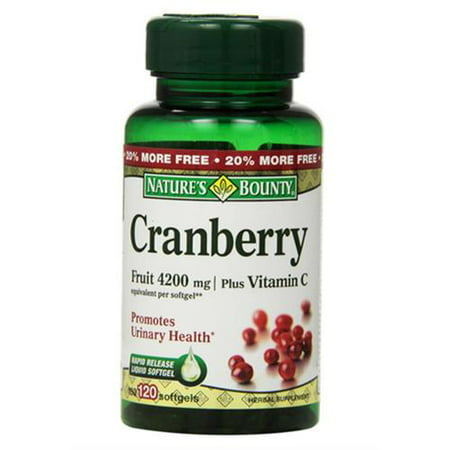  Fruit Cranberry 4200 mg et de la vitamine C gélules 120 bis (Paquet de 3)
