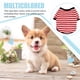 thumbnail image 5 of Chaleco para cachorros Methold cuello redondo sudadera Ropa para mascotas Rojo L, 5 of 6