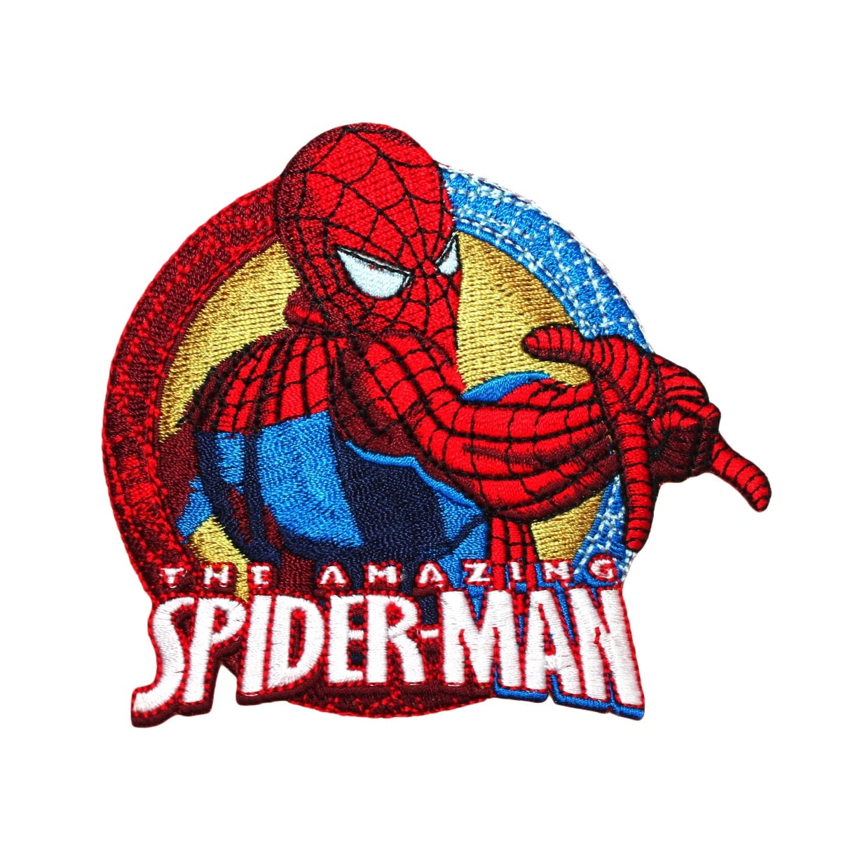 The Amazing Spiderman Pose Patch Marvel Hero Classic Sublimated Iron On
