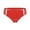 Red, variant on Lingerie for Women Apparel Elegant Shiny Metallic Panty Briefs for Women High Cut Ballet Dance Underwear Short Red M