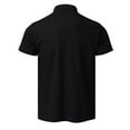 Vedolay Mens Polo Men's Muscle Polo Shirts Dry Fit Short Sleeve Stretch