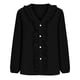 thumbnail image 3 of Tamaño Más Túnica de Manga Larga Tops para las Mujeres Blusa de Cuello en V Casual, Camisas Sueltas para Todas las Estaciones, 3 of 8