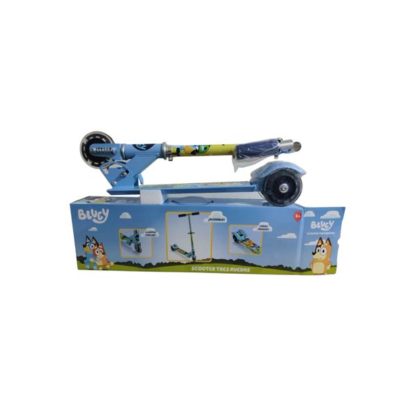 Scooter Patin 3 Ruedas Metalico Bluey