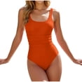 thumbnail image 3 of Yievot One Piece Swim Suits for Women Slimming Modest Swimsuit Tummy Control Sporty Bathing Suit, 3 of 6