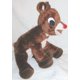 thumbnail image 2 of Musical de peluche suave Rudolph el reno de nariz roja de 12 "- Reproduce música Commonwealth unknown, 2 of 2