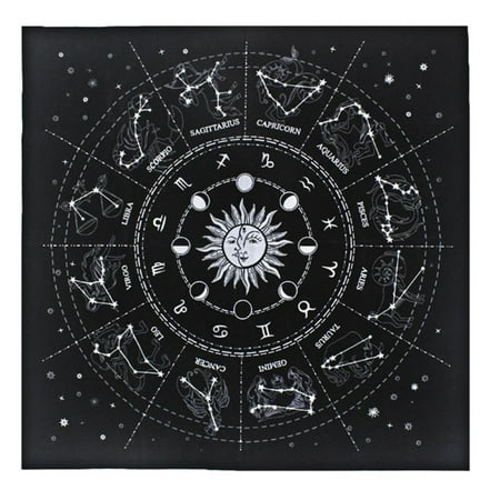 

TINYSOME Premium Altar Tarot Card Cloth Table Cloth 12 Constellations Tarot Divination Cards Tablecloth Tablecloth Astrology
