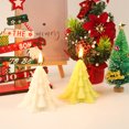 thumbnail image 1 of Puntoco Liquidación de suministros de cocina Molde para velas Molde para velas de aromaterapia con forma de árbol de Navidad Molde para goteo, 1 of 5