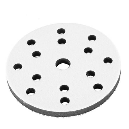 

150mm Diameter Soft Buffer Sponge Interface Cushion Pad for Sanding Pads (17 holes)
