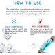 thumbnail image 3 of Pillow Cooling Pad Mat, Pillow Cold Pillow Injuries, Perfect for Night Sweats, Migraines, Fevers, Hot Flashes, Place on Pillow, Reusable (Green), 3 of 5