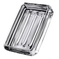 thumbnail image 3 of Topbathy Bath Soap Holder Transparent Glass Keeps Soap Dry and Clean for Home Users 1 Set, 3 of 7