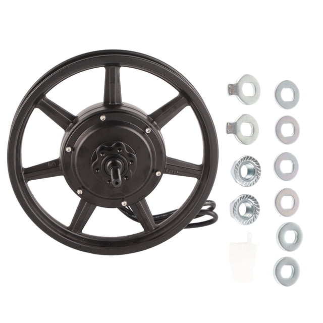 Motor de cubo de rueda 14 pulgadas 36‑60V 350W‑500W Motor de cubo de freno de disco para moto eléctrica scooter bicicleta Jadeshay A