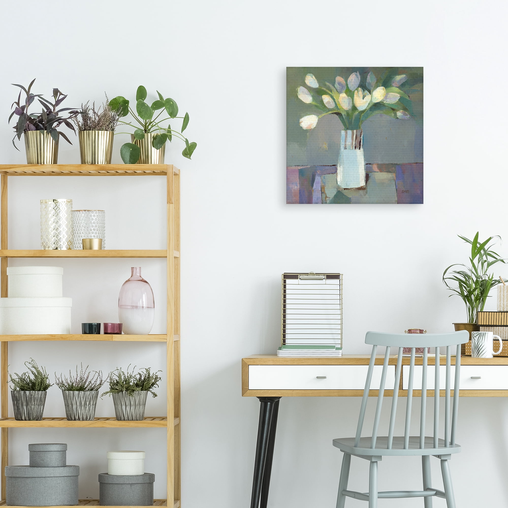 Tulips by Sarah Simpson Canvas Art Print