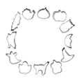 thumbnail image 4 of de arcilla polimérica, de arcilla polimérica con forma de pendiente,fabricación de joyas, de formas de acero inoxidable,manualidades caseras,Corte de, 4 of 8