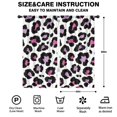 thumbnail image 2 of Blackout Kids Curtains,Leopard Print Childrens Insulated Curtains Set Of 2,Bedroom Essentials,Toddler Room Decor 42"x84"(106x213cm), 2 of 3
