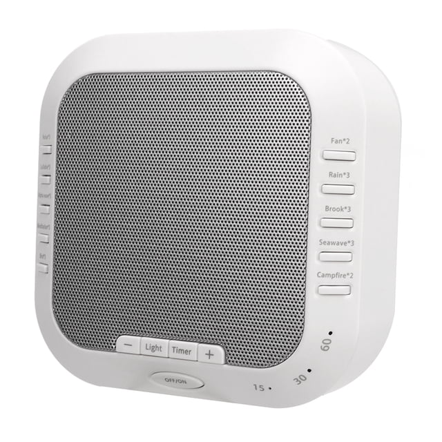 Sleep Sound Machine, Sleep Aid Noise Machine Easy Operation 28 Soothing Sounds With USB Data Cable For Office For Adults