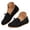 Black, variant on Loafers for Women Comfortable Suede Slip on Work Shoes Bowknot Strappy Cute Penny Loafer Dressy Casual Ballet Flats (Blue,8.5)