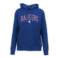 thumbnail image 2 of Women's Levelwear Royal Texas Rangers Adorn Cooperstown Collection Retro Spellout Pullover Hoodie, 2 of 3