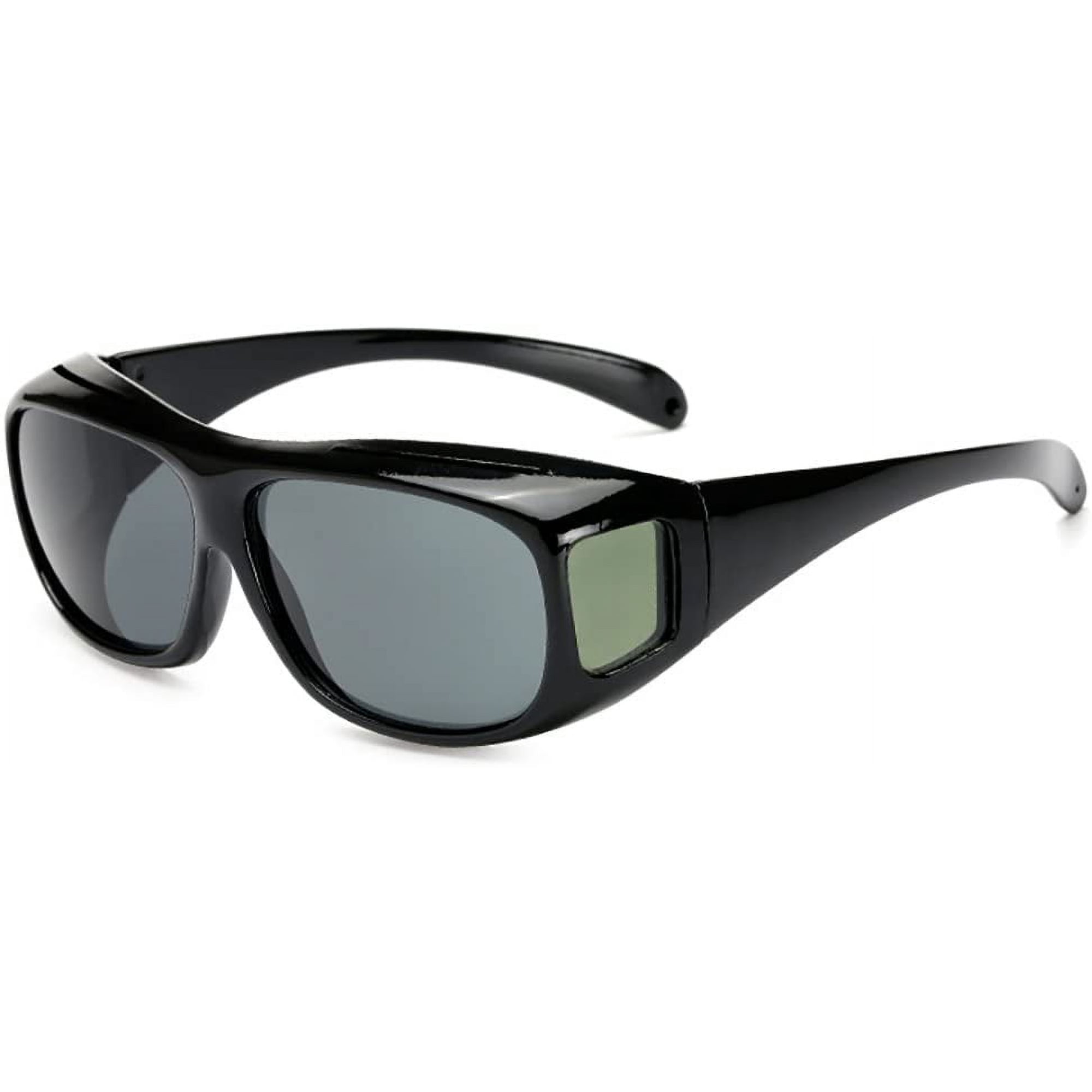 Fit Over Glasses Sunglasses For Men Women,Wrap Around Sunglasses Polarized 100