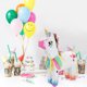 thumbnail image 1 of Piñata piñata Unicornio en forma de corazón Fiesta de cumpleaños Fiesta Dulces Caja de regalo Embalaje Accesorios de juego, 1 of 4