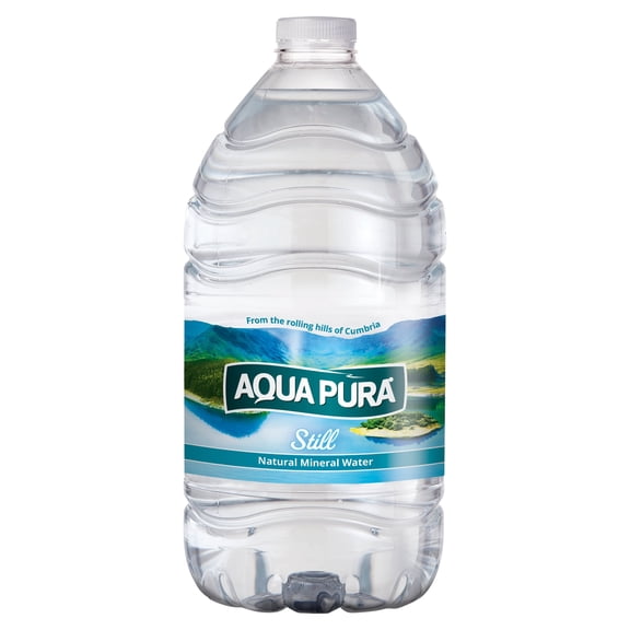 Aqua Pura Still Natural Mineral Water 5 Litre, Imported from Britain